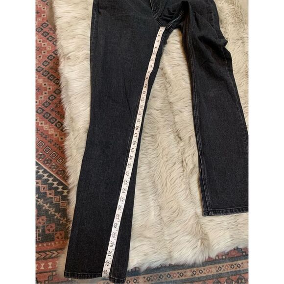 Abercrombie & Fitch Curve Love The Skinny High Rise Jeans Black 28/6 Extra Long - Picture 8 of 8
